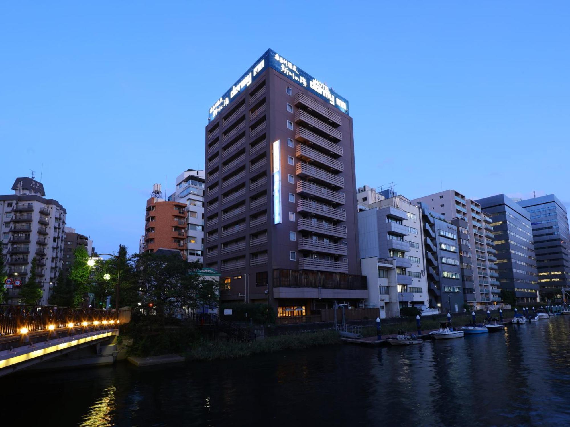 Dormy Inn Tokyo Hatchobori Hot Spring Kültér fotó